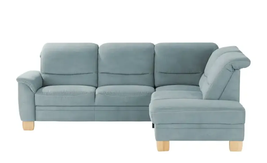meinSofa Ecksofa Liva | Denimblau, links | Höffner