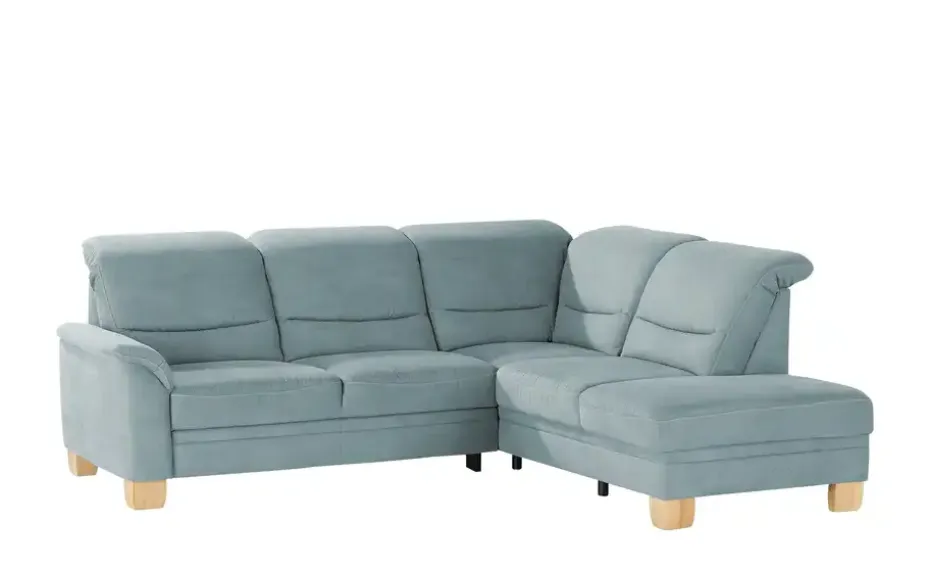 meinSofa Ecksofa Liva | Denimblau, links | Höffner