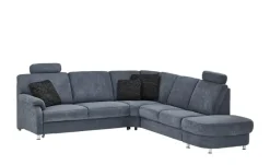 meinSofa Ecksofa Ole-S | Denimblau, rechts | Höffner