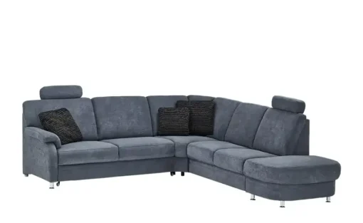 meinSofa Ecksofa Ole-S | Denimblau, rechts | Höffner