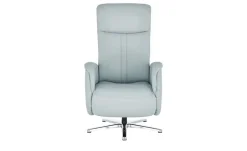 meinSofa Relaxsessel aus Leder Franzi-L | Himmelblau