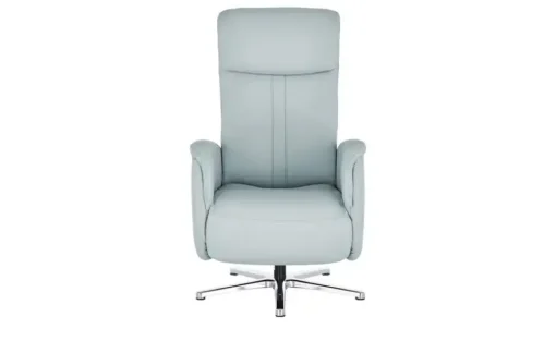 meinSofa Relaxsessel aus Leder Franzi-L | Himmelblau
