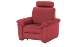 meinSofa Sessel Mikrofaser Rita | Rot | Möbel Höffner