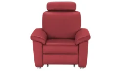 meinSofa Sessel Mikrofaser Rita | Rot | Möbel Höffner