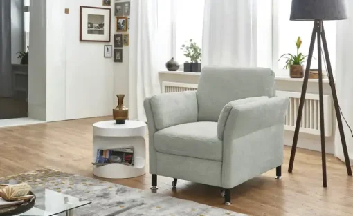 meinSofa Sessel mit Hocker Veit | Möbel Höffner
