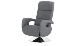 meinSofa Sessel mit Relaxfunktion Franzi-S | Dunkelgrau