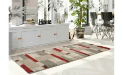 meinTeppich Hochflorteppich Castle Beppo | 80x200 cm, Beige