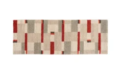 meinTeppich Hochflorteppich Castle Beppo | 80x200 cm, Beige