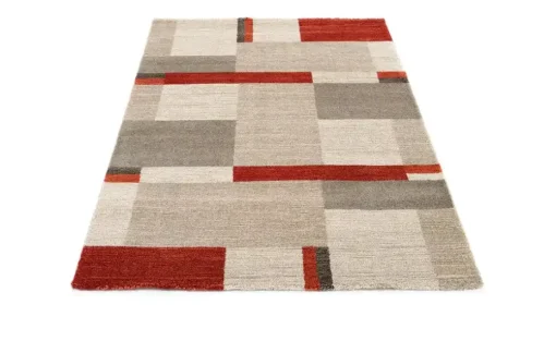 meinTeppich Hochflorteppich Castle Beppo | 80x200 cm, Beige