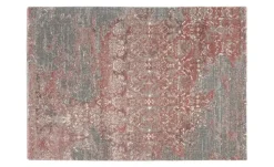 meinTeppich Hochflorteppich Juwel Silenta | Grau, 65x130 cm