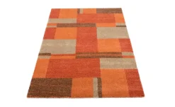 meinTeppich Hochflorteppich Castle Beppo | 65x130 cm, Terracotta