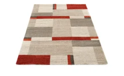 meinTeppich Hochflorteppich Castle Beppo | 120x170 cm, Braun, Beige, Rot