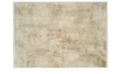meinTeppich Kurzflorteppich Palermo | Beige, Goldfarben, 67x130 cm