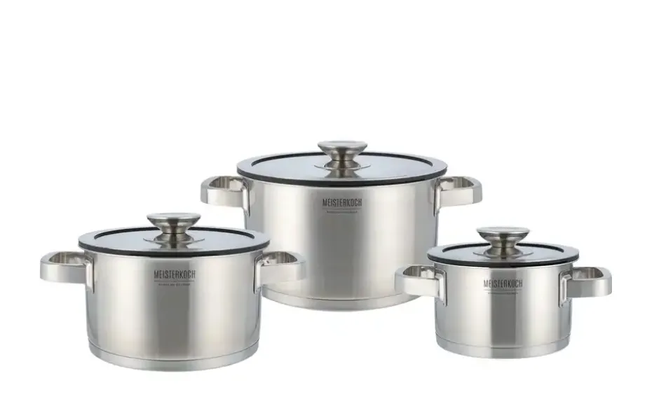 Meisterkoch Topfset 3-teilig TRIBUS | Möbel Höffner