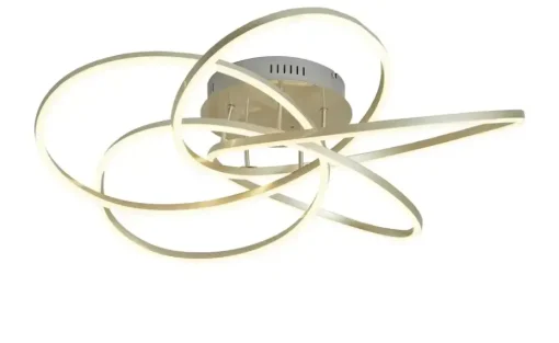 Meisterleuchten LED-Deckenleuchte, Nickel-matt