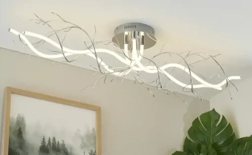 Meisterleuchten LED-Deckenleuchte, chrom `Äste`