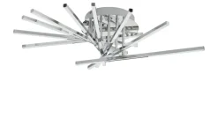 Meisterleuchten LED-Deckenleuchte, chrom, Arme verstellbar