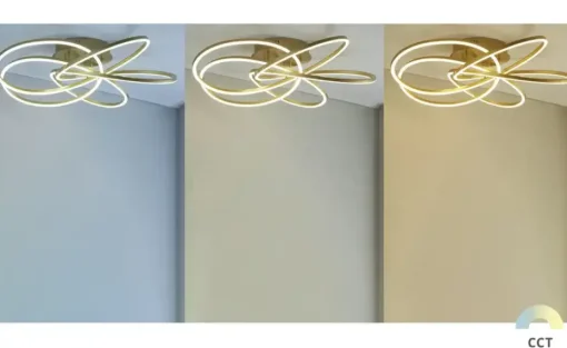 Meisterleuchten LED-Deckenleuchte messing-matt