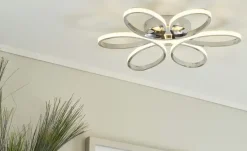 Meisterleuchten LED-Deckenleuchte, chrom | Höffner