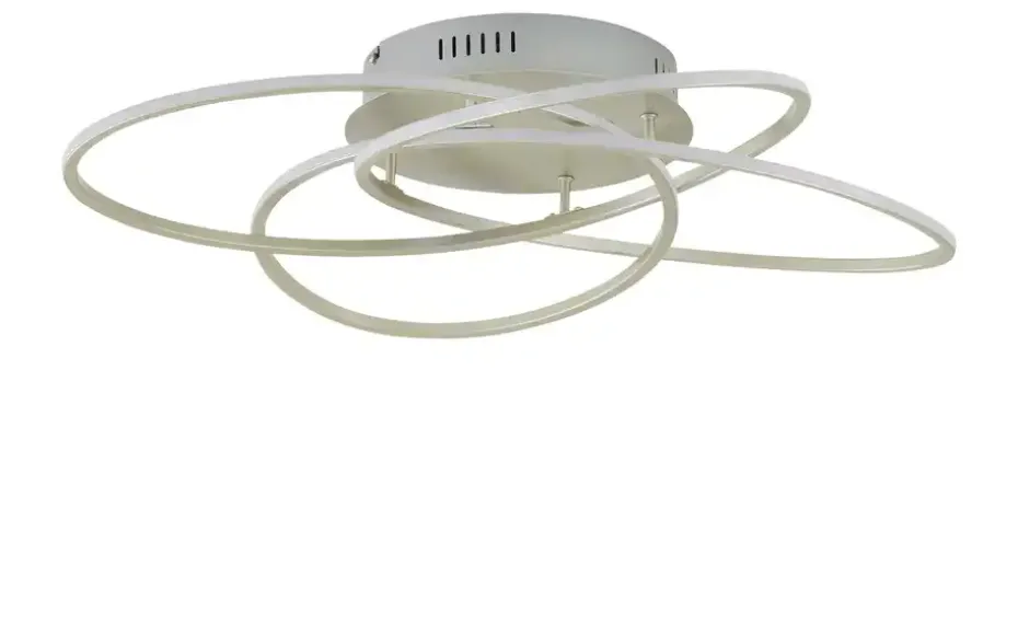 Meisterleuchten LED-Deckenleuchte Nickel-matt | edelstahlfarben, matt