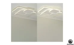 Meisterleuchten LED-Deckenleuchte, weiß, ´Quadrate`