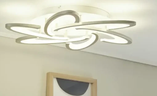 Meisterleuchten LED-Deckenleuchte, 6-flammig, weiß