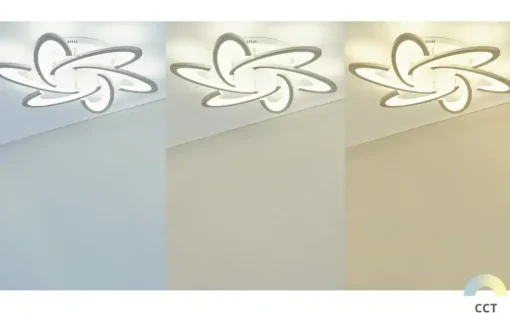 Meisterleuchten LED-Deckenleuchte, 6-flammig, weiß