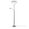 Meisterleuchten LED-Deckenfluter, 2-flammig, schwarz/chrom | verchromt