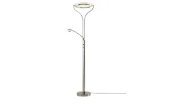 Meisterleuchten LED-Deckenfluter, 2-flammig, schwarz/chrom | verchromt