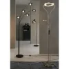Meisterleuchten LED-Deckenfluter, 2-flammig Chrom