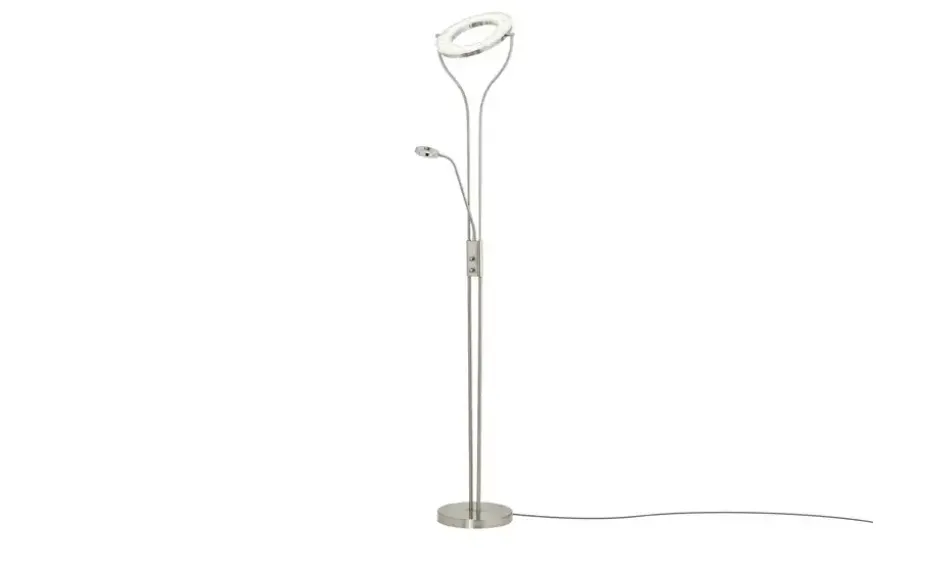 Meisterleuchten LED-Deckenfluter, 2-flammig Chrom
