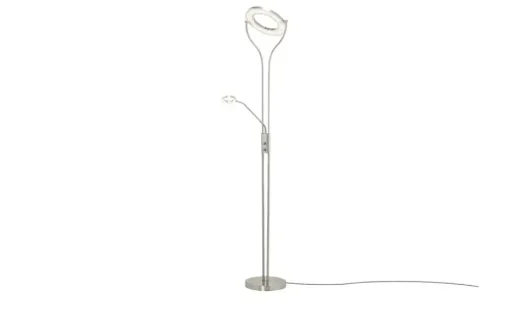 Meisterleuchten LED-Deckenfluter, 2-flammig Chrom