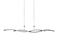 Meisterleuchten LED-Pendelleuchte, 2-flammig, Chrom