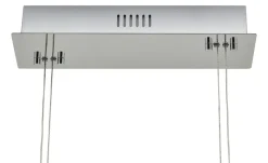 Meisterleuchten LED-Pendelleuchte, 2-flammig, Chrom