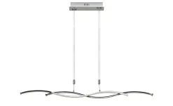 Meisterleuchten LED-Pendelleuchte, 2-flammig, Chrom