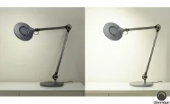 Meisterleuchten LED-Schreibtischleuchte, 1-flammig, schwarz | Schwarz, matt