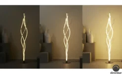 Meisterleuchten LED-Stehleuchte, chrom `Äste` | Höffner