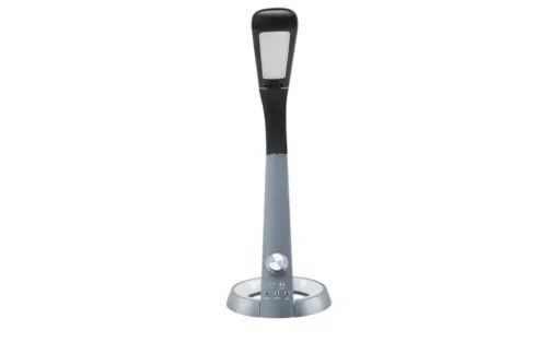 Meisterleuchten LED-Tischleuchte, schwarz mit Funktion | Schwarz, lackiert