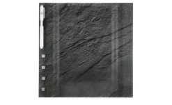 Memoboard 30x30 cm Schiefer  | 30 cm, Anthrazit