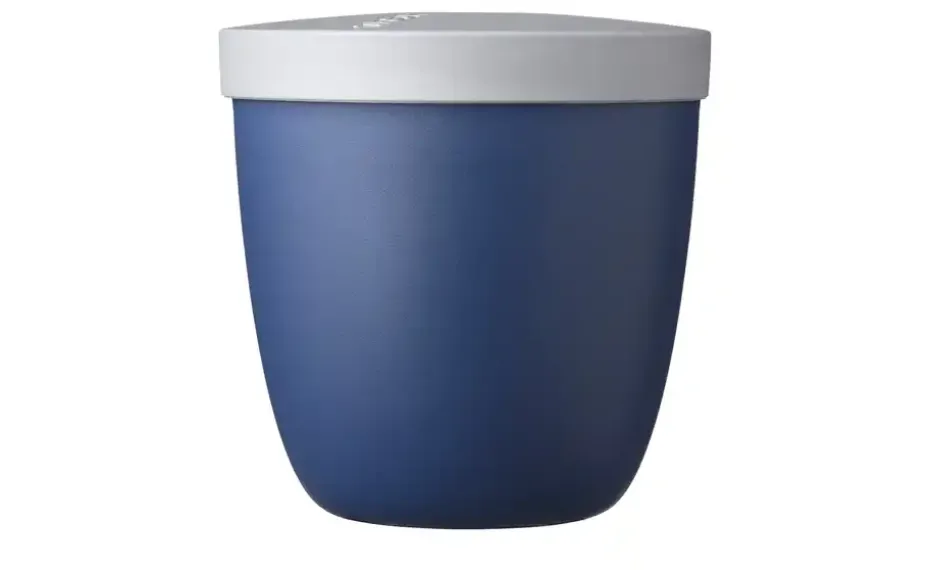 Mepal Snackpot "To Go" Ellipse | Dunkelblau, 10,8 cm