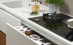 Mepal Vorratsdose 4,5 l Modula | 4,5 l, transparent, Weiß