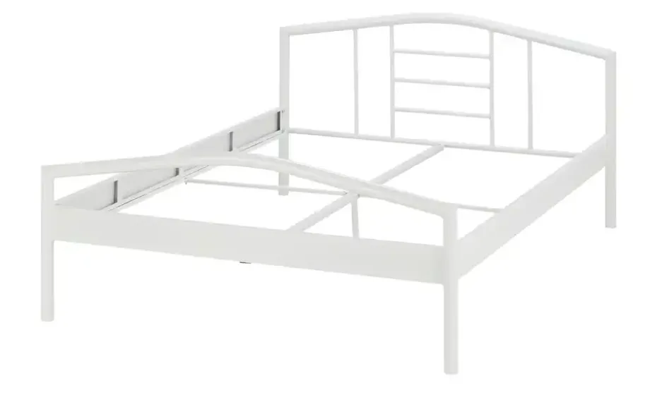 Metallbett Karina | Weiß, 200 cm | Möbel Höffner