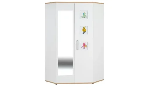 Mia & Mo Eck-Kleiderschrank Clea | Möbel Höffner