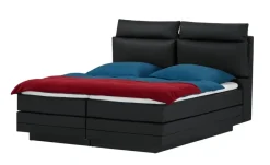 Motor-Boxspringbett Hardego | Schwarz, 140 cm | Höffner