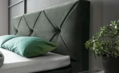 Musterring Boxspringbett Premiumversion Dubai | Anthrazit, 160 cm