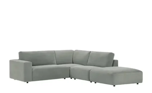 Musterring Ecksofa Lucia | Steingrau, rechts | Höffner