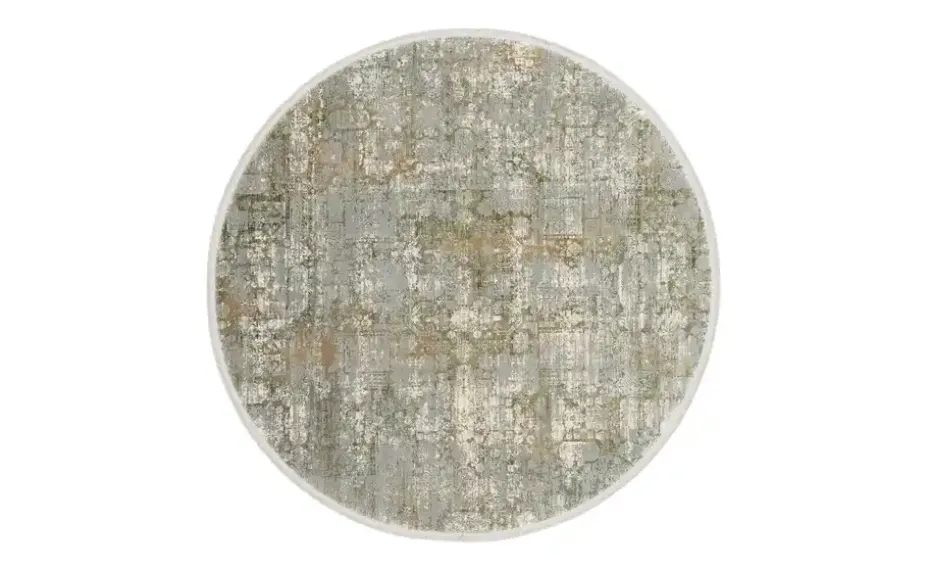 Musterring Teppich | Grau, Hellgrau, Olivgrün | Höffner