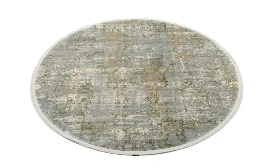 Musterring Teppich | Grau, Hellgrau, Olivgrün | Höffner