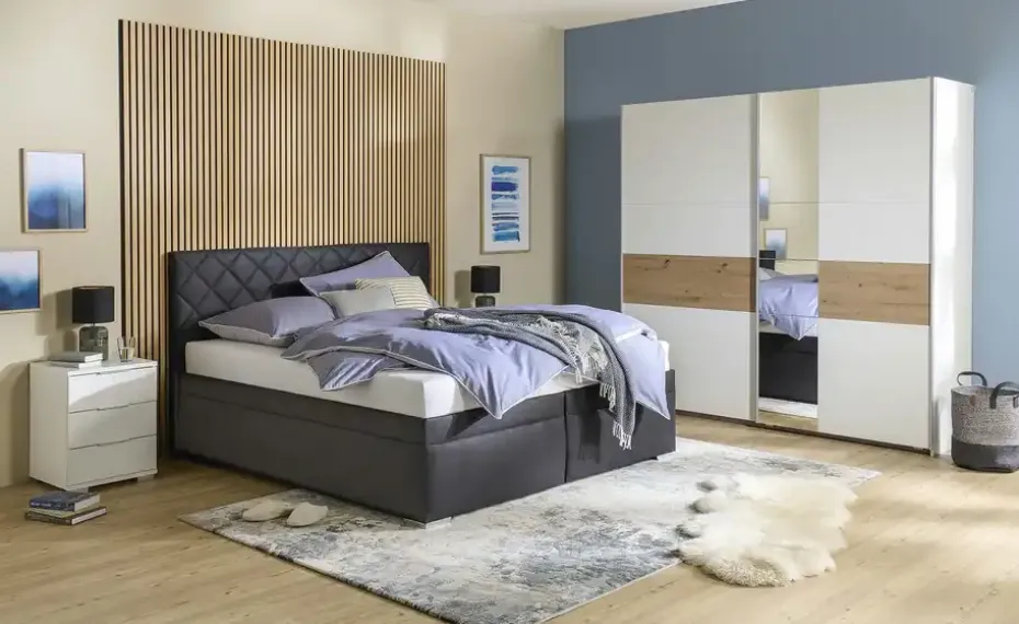 Nachtkommode Codford | Weiß, 3 Stück | Möbel Höffner