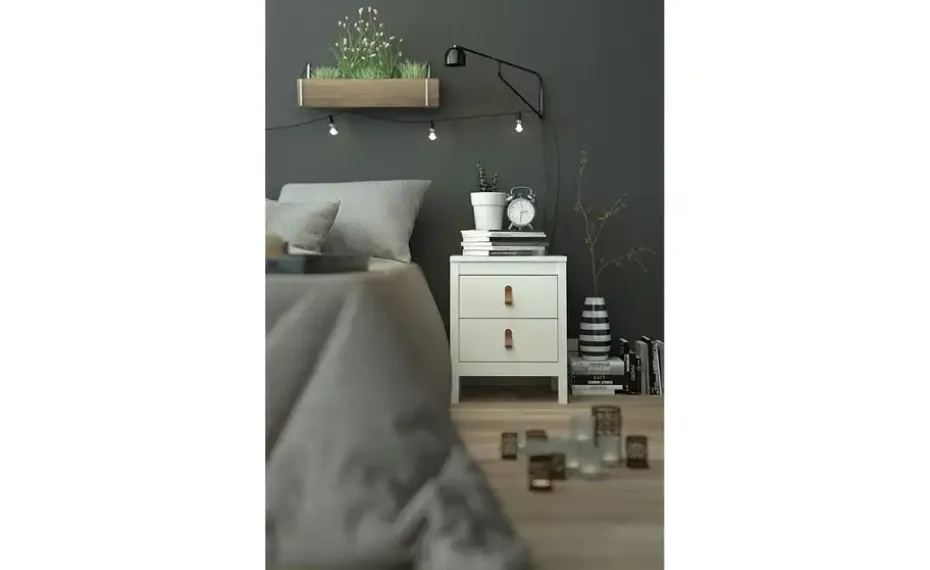 Nachtkommode Madron | Weiß | Möbel Höffner